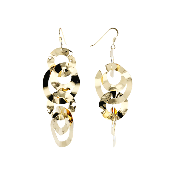 Earrings Etrusca Woman Mirage in Metal Alloy WSET00335.YG - WSET00335.YG